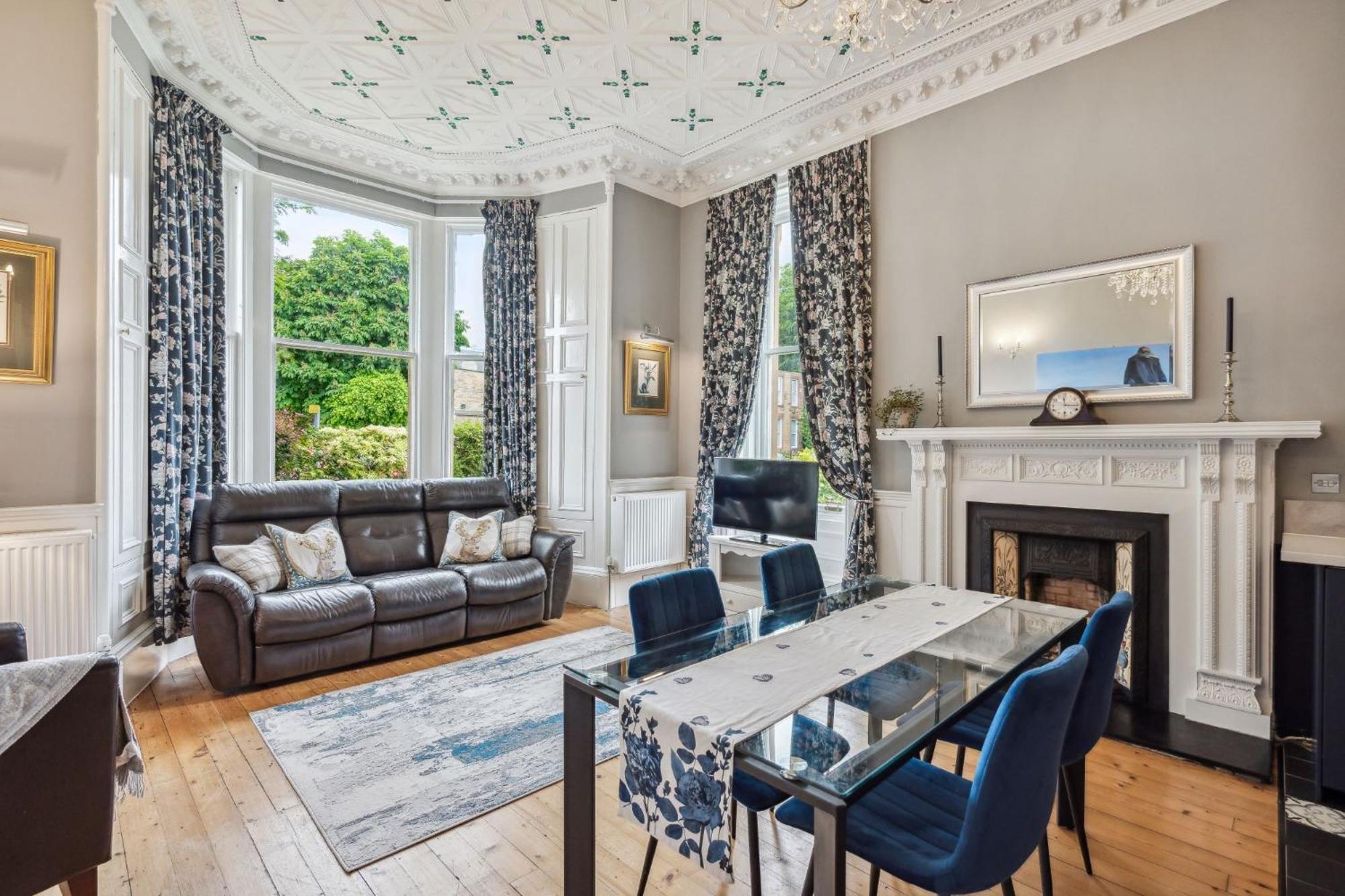 A Two Bedroom Apartment - Victorian Villa At 8 Priestfield Road EDI Exterior foto